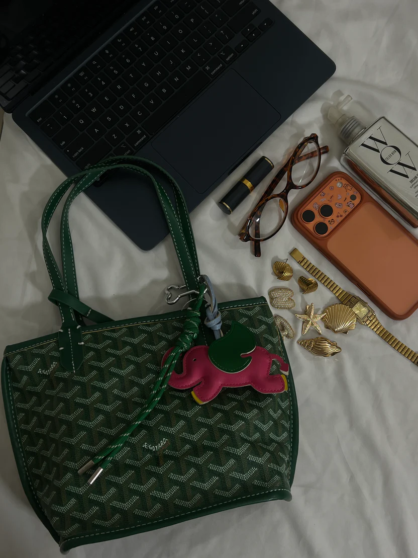 Goyard Tote Bag - Green-Medium (With Pouch)