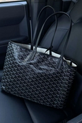 Goyard Tote Bag - Black Large (With Pouch)