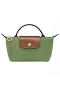 Longchamp Crossbody Bag with Strap - Small Olive (WITH LOGO)
