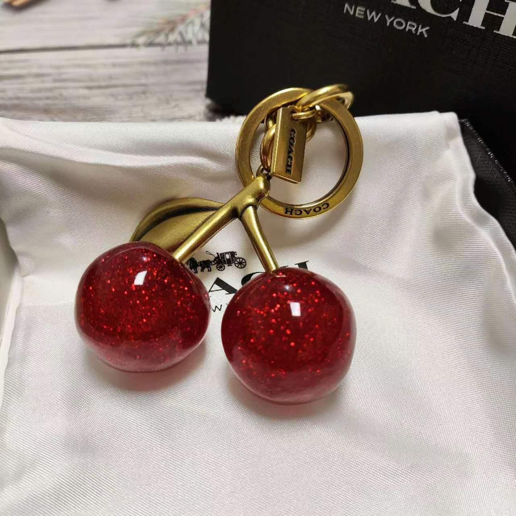 Premium Branded Coach Cheery 🍒 charm (With Box)