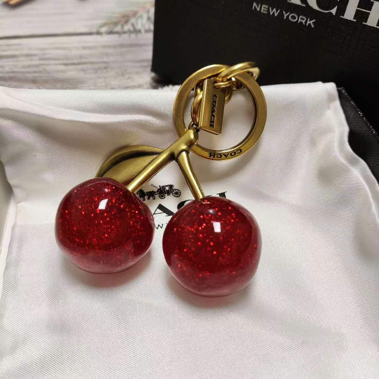 Premium Branded Coach Cheery 🍒 charm (With Box)