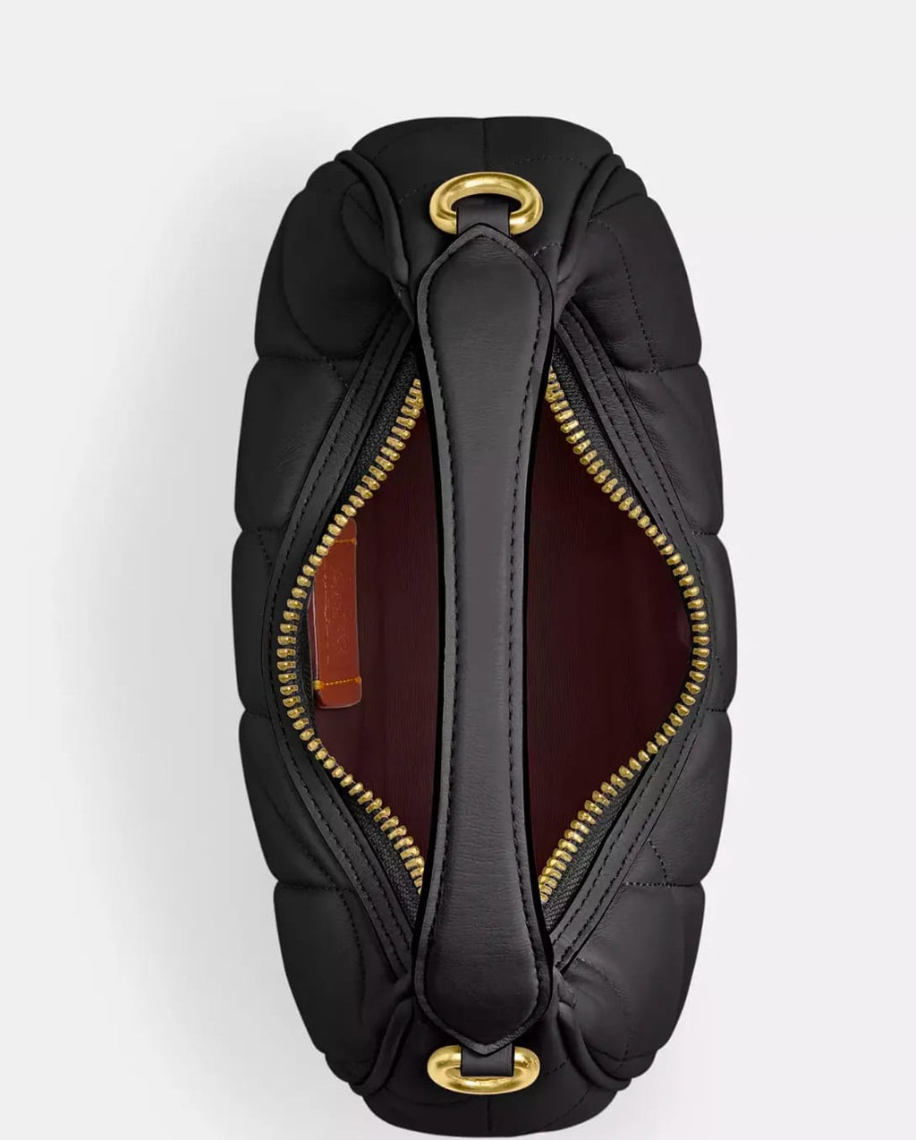 Coach Crossbody Bag with Flap Chain – Black – Premium Quality (With Box)