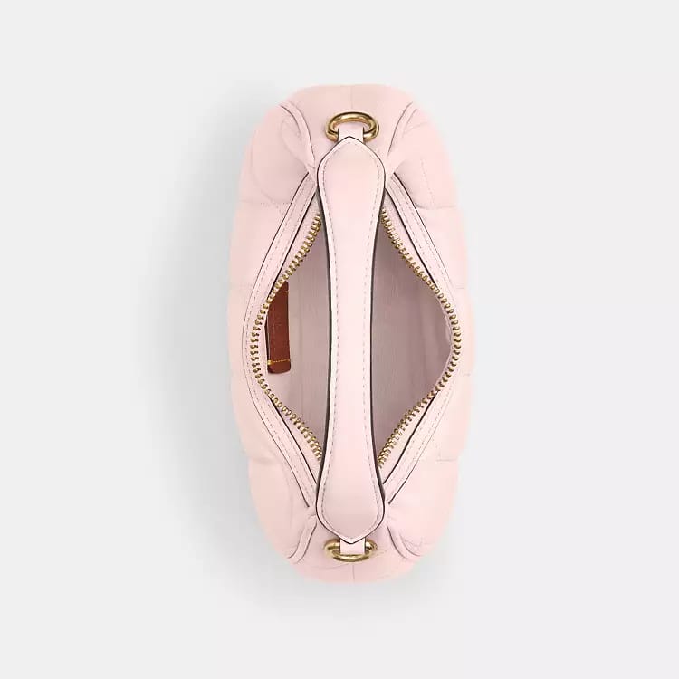 Coach Crossbody Bag with Flap Chain – Pink – Premium Quality (With Box)